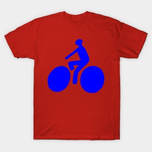 Blue bicycle T-Shirt